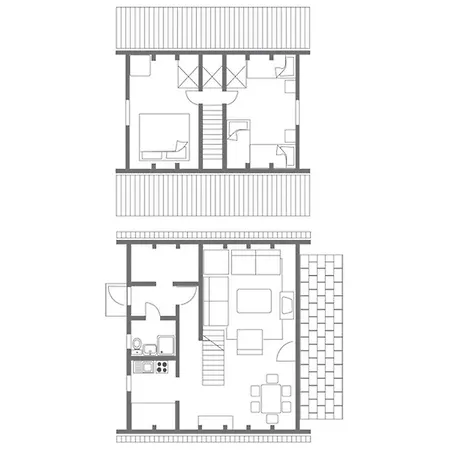 Ferienwohnpark Nurdachhaus Typ 8 Ndw 078 Semesterbostad *